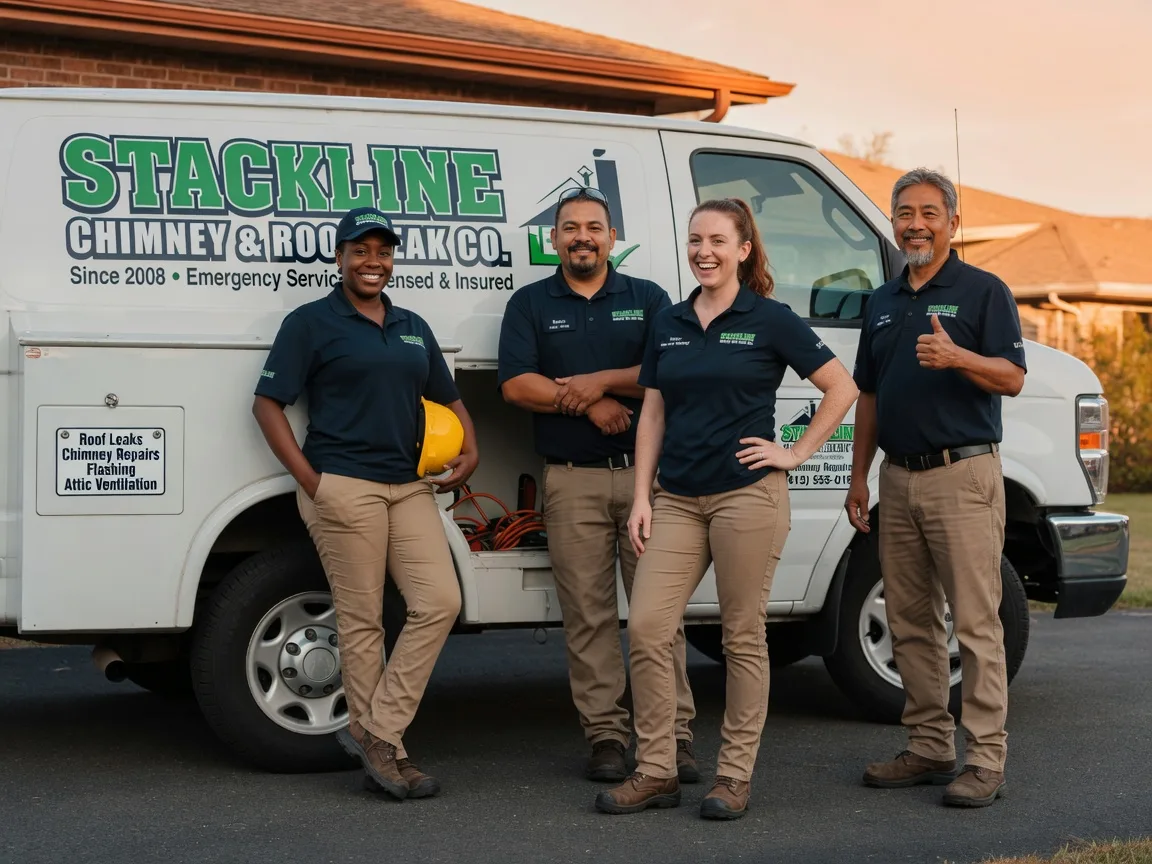 Chimney flashing repair company in Liebenthal, KS